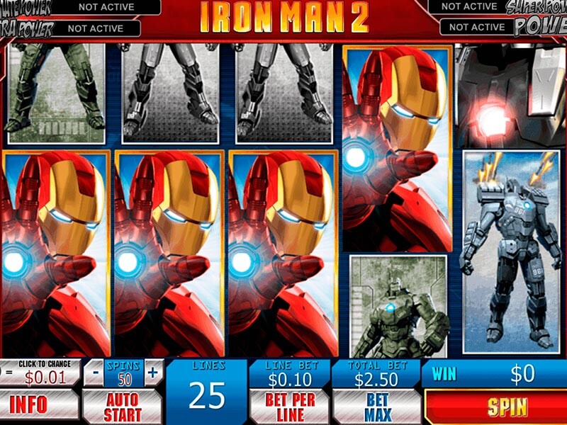 Iron Man 2 – the best Progressive Slot with 5 reels