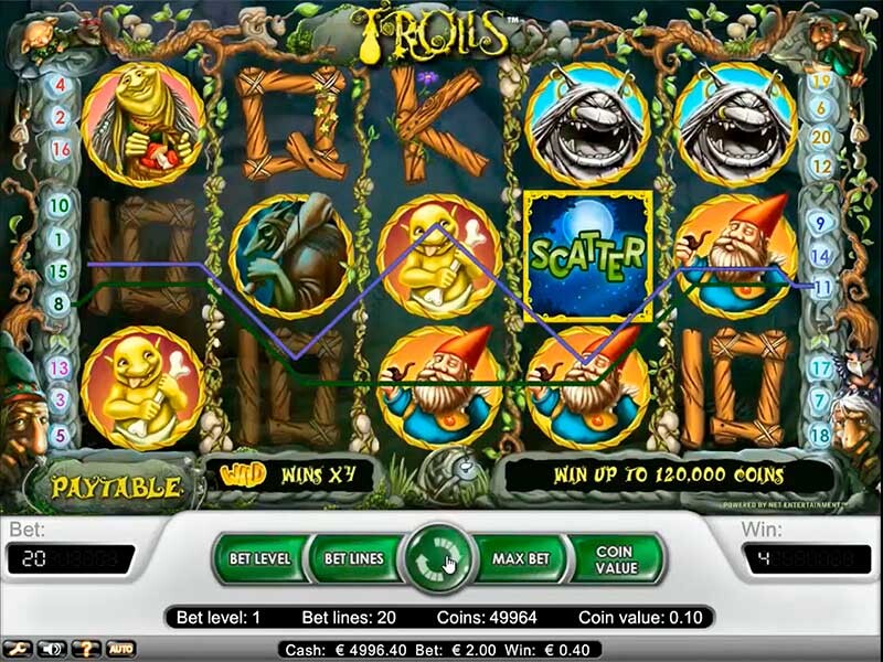 Trolls – the best Video Slot with 5 reels