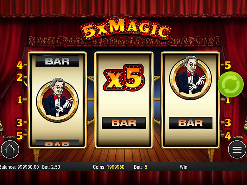 5x Magic – the best Classic Slot with 3 reels