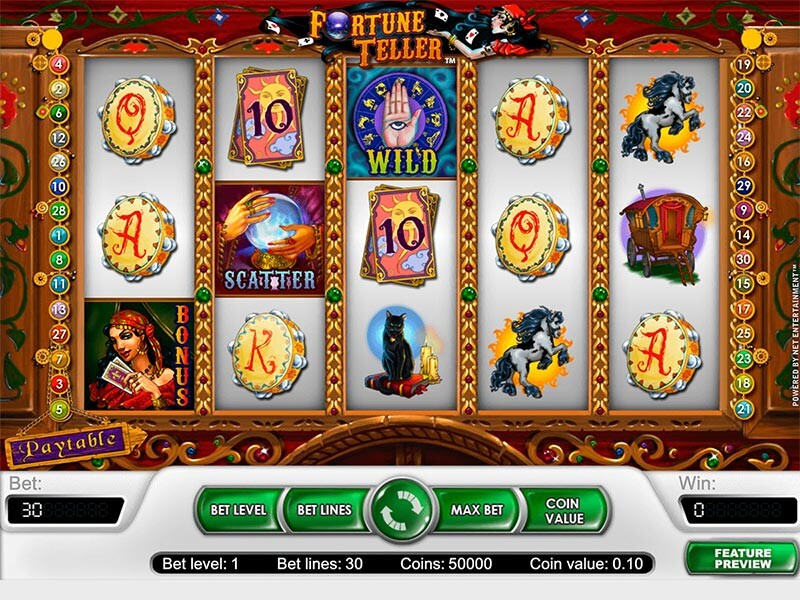 Fortune Teller – the best Video Slot with 5 reels