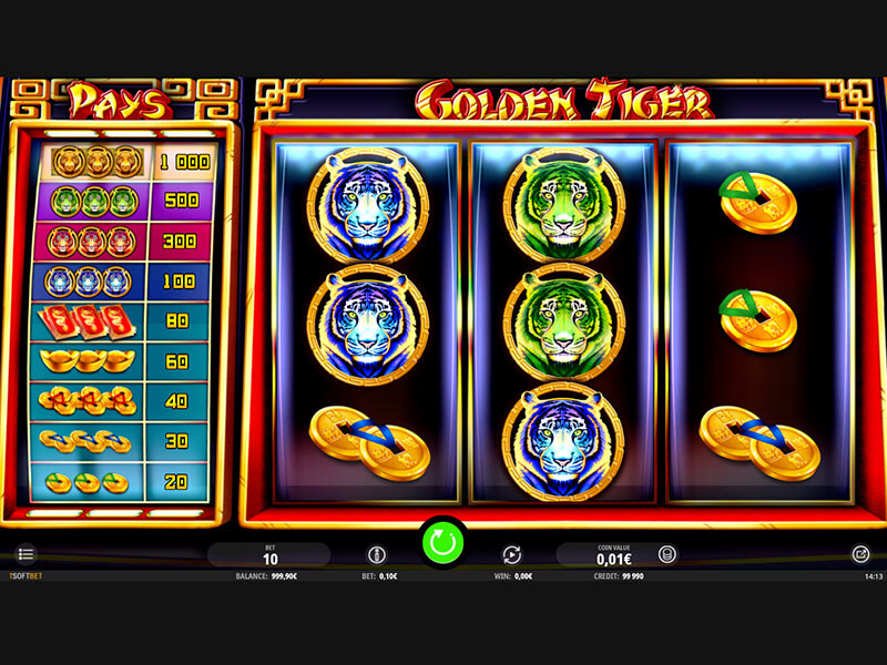 Golden Tiger – the best Video Slot with 3 reels