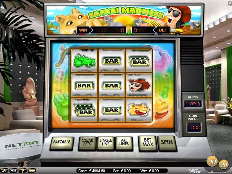 Safari Madness – the best Video Slot with 9 reels