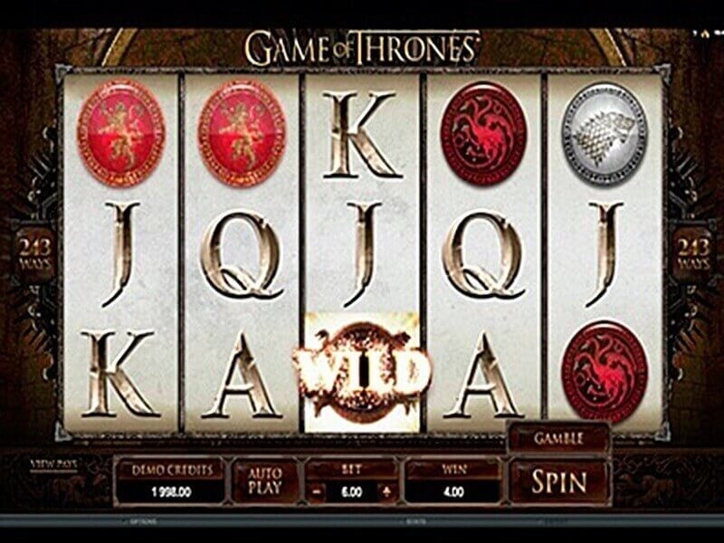 Game Of Thrones – the best Video Slot with 5 reels