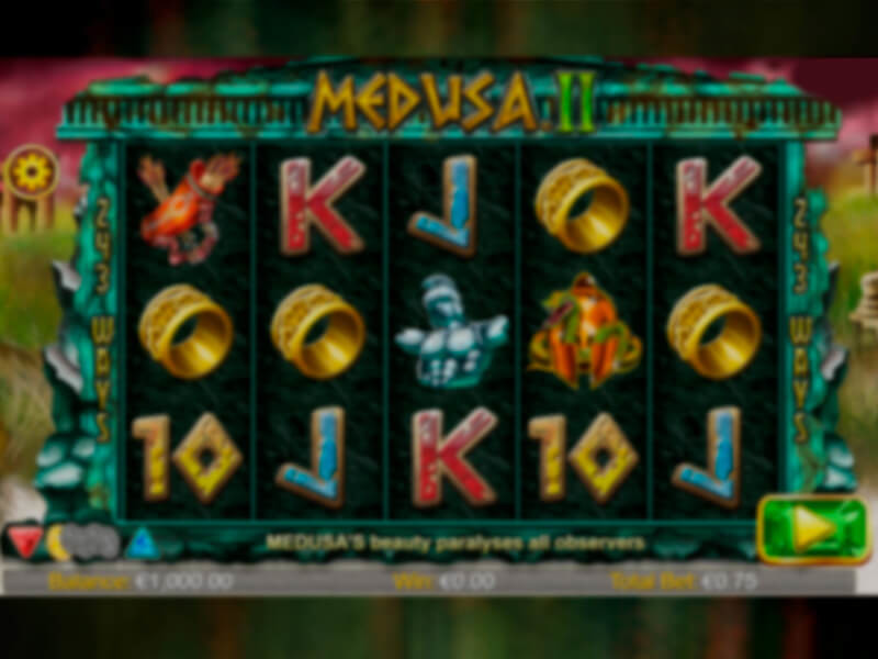 Medusa 2 – the best Video Slot with 5 reels
