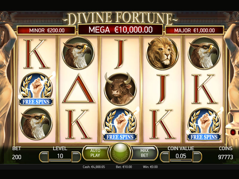 Divine Fortune – the best Video Slot with 5 reels