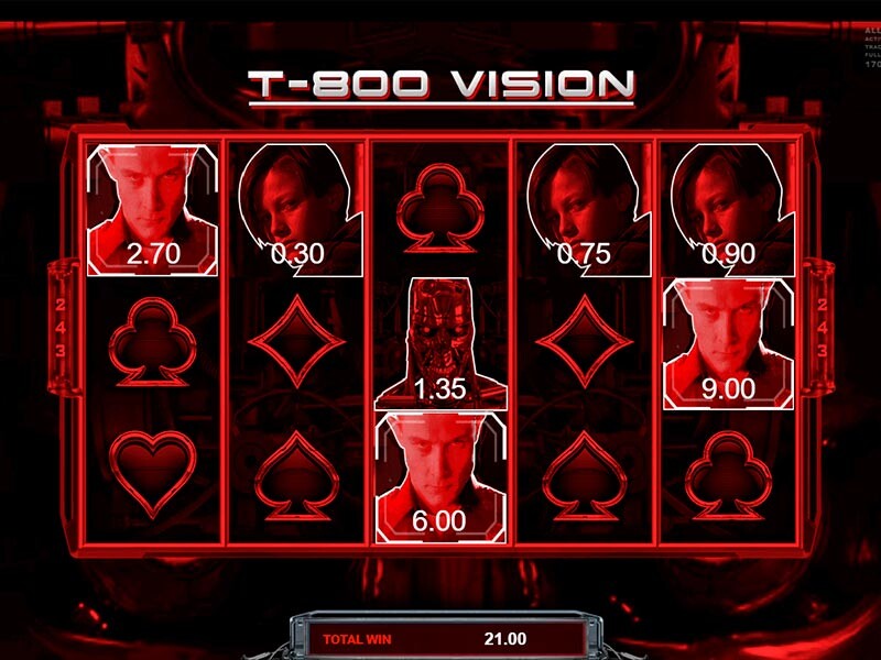 Terminator 2 – the best Video Slot with 5 reels