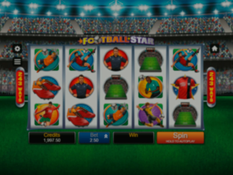 Football Star – the best Video Slot with 5 reels