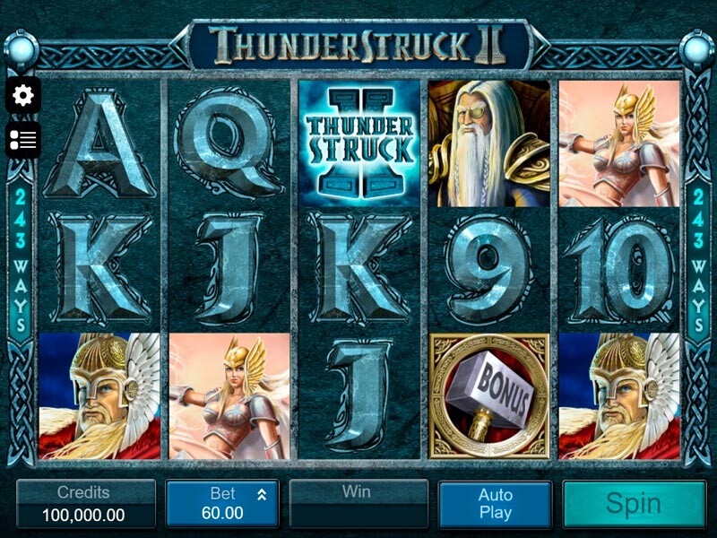 Thunderstruck 2 – the best Video Slot with 5 reels